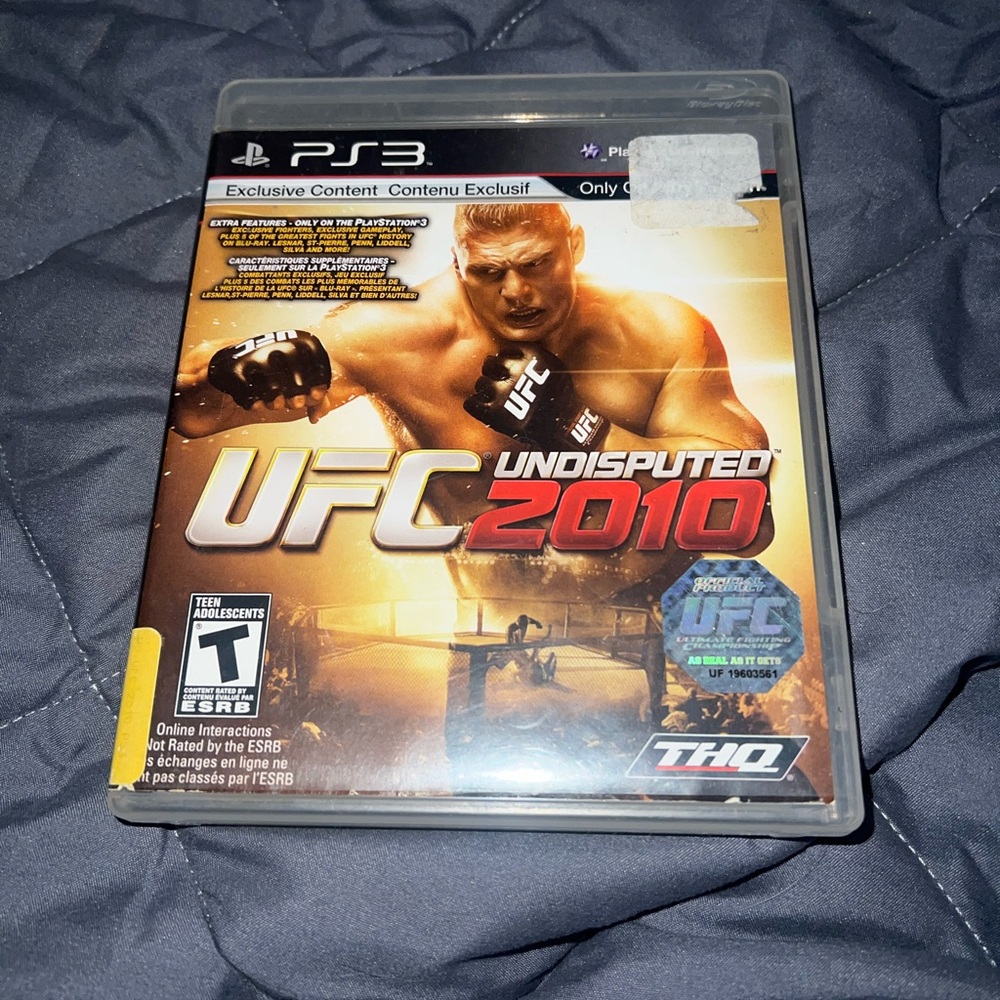 UFC Undisputed 2010 for PS3